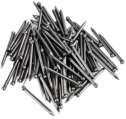 Clavos de Cemento,Clavos de Pared Tachuelas Clavos Clavos sin cabeza for suelos de madera, Clavos especiales for zócalos, Clavos de acero sin cabeza for instalación de zócalos de pared(30mm70)