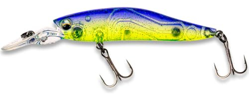 LMAB Flash Vibe 67, 80 & 98 mm - Twitchbait - Suspending & Floating, Hardbait, Wobbler Barsch, Suspender Wobbler, Zander Wobbler