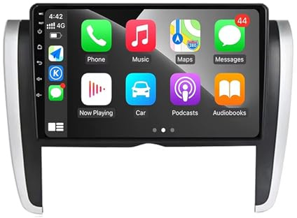 2 Din Car Radio for Fiat Ducato 3 2006-2022 9 Inch Android 15 Digital Media Receiver with Bt Gps Navigation Wifi Fm Rds Radio Carpaly Backup Camera Cooling Fan For, 8 Core 4G+64G