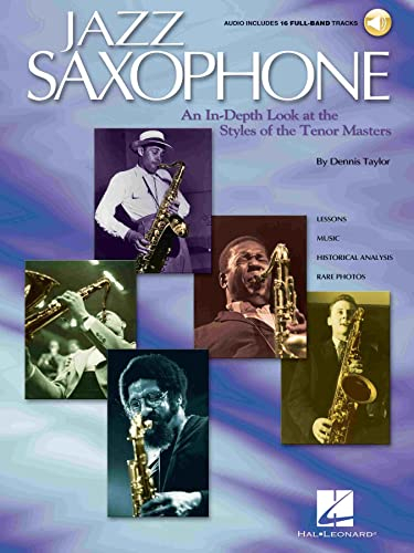 Jazz Saxophone (Taylor) Bk/Cd: Noten, CD für Saxophon: An in-Depth Look at the Styles of the Masters