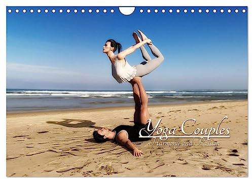 Yoga Couples - Harmony and Passion (Wandkalender 2025 DIN A4 quer), CALVENDO Monatskalender: Partner yoga - a new trend in the focus.DE