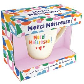 Mug Merci maîtresse: Pour toi un mug rempli de bonheur !