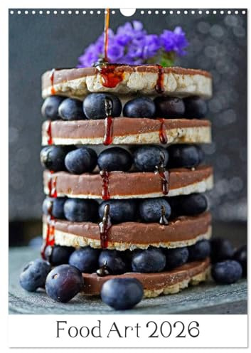 Food Art 2026 (Wandkalender 2026 DIN A3 hoch), CALVENDO Monatskalender: Essen ist Kunst (CALVENDO Lifestyle)