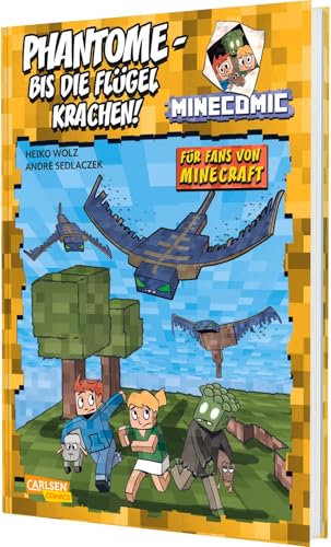 Phantome – bis die Flügel krachen! Für Fans von Minecraft: MINECOMIC 2 | MINE-COMIC Kindercomic Phantome für Fans von Minecraft ab 8 Jahren