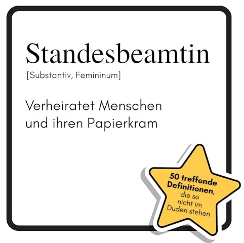 Standesbeamtin: Verheiratet Menschen und ihren Papierkram. Das lustige Geschenkbuch für Mann, Frau, Kollege, Freund zu Geburtstag, Weihnachten