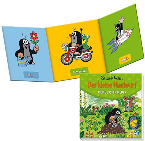 Trötsch Der kleine Maulwurf Meine ersten Bilder Leporello: Bilderbuch Entdeckerbuch Beschäftigungsbuch