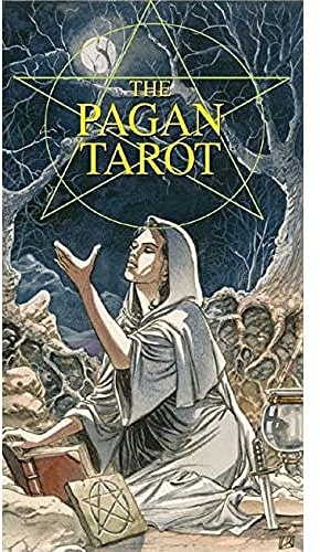 Multicolor Pagan Tarot Cards - 12.3cm x 7cm (78 Card Deck) - Premium Card Pack - Enhance Spiritual Connection & Unlock Mysteries - Great for Spiritual Activity