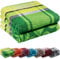Erwin Müller Duschtuch-Set 2er-Pack apfelgrün Größe 70x140 cm - Ludwigsburg - 100% Baumwolle - kuschelweich, saugstark, voluminös - praktisch durch beidseitige Schlaufen (weitere Farben)