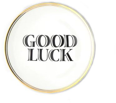 BITOSSI Home & Funky Table LA TAVOLA SCOMPOSTA, Piatto Good Luck Ø 17 CM