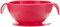 b.box First Meal Bowl with Suction Cup/Spoon in Strawberry Shake Silicone