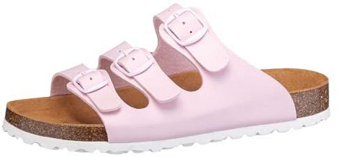 Lico Damen Bioline Lady Pantoletten, rosa