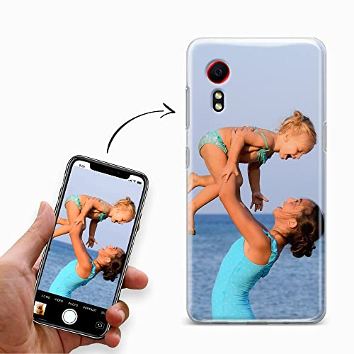 Handyhülle für Samsung Galaxy Xcover 5 Hülle aus Silikon selbst gestalten - selbst gestaltet/personalisiert - Deine Hülle Dein Design - Personalisieren Bedrucken mit eigenem Bild Motiv
