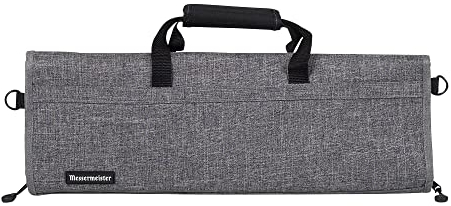 Messermeister Preservation Knife Roll (12-Pocket, Heather Gray)