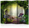 murando Akusticher Raumteiler für Kinder Foto Paravent 225x172 cm beidseitig auf Vlies-Leinwand Bedruckt Akustikschaum Trennwand Spanische Wand Sichtschutz Home Office Kinderzimmer c-C-0194-z-c