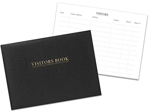 Tallon Visitors Book, Assorted Colours