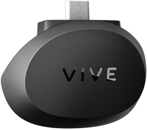 HTC Vive Focus 3 Facial Tracker 99HATH004-00 - Schwarz - Bluetooth - Gesichts-Tracking-Technologie - 1080p - Micro USB - Sprachsteuerung - TV-Stick