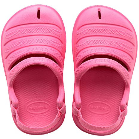 Havaianas Unisex Baby Clog Sandal, Cyber Pink, 9 UK Child