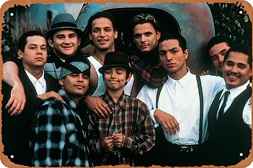 HTINSIGN Blood in Blood Out:Bound by Honor Filmposter Retro Metallschild für Bar Büro Zuhause Wanddekoration Vintage Blechschild Geschenk 30,5 x 20,3 cm