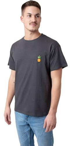 Bavarian Caps Herren Cananas T-Shirt, dunkelgrau, M