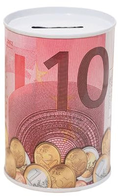 siduytin Boîtes en métal Tirelires en métal Économies créatives Tirelires pour Tout Le Monde Tirelires pour Tout Le Monde Boîtes en métal pour Tout Le Monde, 50 Euros