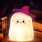YISSVIC Luz Nocturna Infantil Luz Bebe Nocturna Fantasma Luces Halloween Decoracion Halloween Recargable Regalo para Niños Bebés