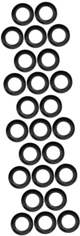OSALADI 25piezas Goma Fregadero De Drenaje Arandelas De Para Colador y De Desagüe Compatible Cestas De Fregadero y Basureros