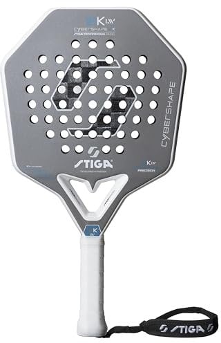 STIGA Pala de Pádel Cybershape 18K Light Weight