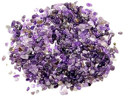IMIKEYA 100g Gravier Améthyste Naturelle Cristaux Bruts Décor Maison Aquarium Galets Minéraux Spécimen Minéral