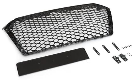 Sportgrill passend für Audi A4 B9 2016- Schwarz Glanz