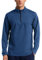 Tansozer Gym T Shirts Men Long Sleeve Running Top 1/4 Zip Jumper Fleece Work Wear Shirt Polo Sweatshirts UK Casual Pullover, Mid Blue, M