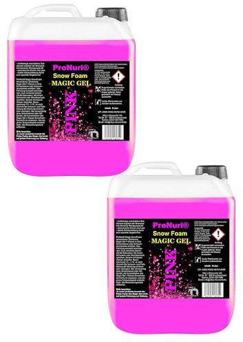 2x 10 Liter Snow Foam PINK I Konzentrat | Autoshampoo auch für Wohnwagen & Caravan | Autowäsche I Foamer I Aktivschaum I Schaum Shampoo