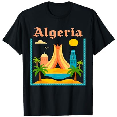 Algerie mon pays (imprimé à l'avant) T-Shirt