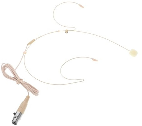 Milisten Hanging Condenser Mic for Tour Guides over Ear Headset Music Presenter Stereo Sound Effects Voice Capture