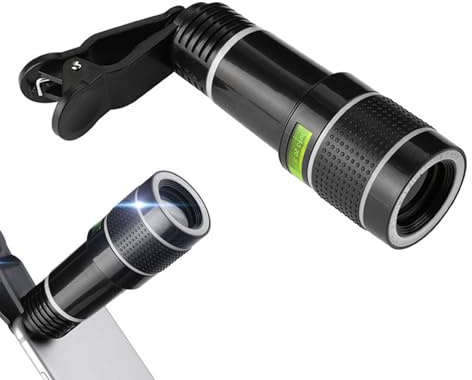 20X Zoom Für Handy, HD-Telefon Teleobjektiv | Für Tragbare Smartphone-Kamera Mit Universalclip Für Geräte, A