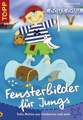 Fensterbilder für Jungs: Bauarbeiter, Ritter, Cowboy & Co.