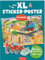 Mein XL Sticker-Poster Baustelle: Mit Wendeposter & 250 Stickern | Zwei große Stickerszenen zum Aufhängen und Bekleben für Kinder ab 3 Jahren