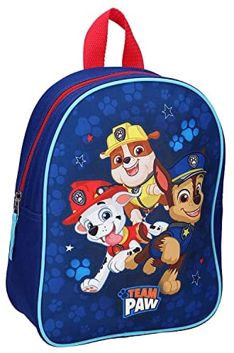 Vadobag Unisex Kinder Pups Rule 28cm, Paw Patrol Rucksack, rot