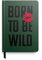 Grupo Erik Terminkalender 2022 - Terminplaner 2022 Ringbuch Kalender 2022 aus Recyceltem Leder Cover AAEDPA52202 Born to be wild grün