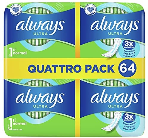 Always - Ultra Damenbinde Normal - 64 Stücke