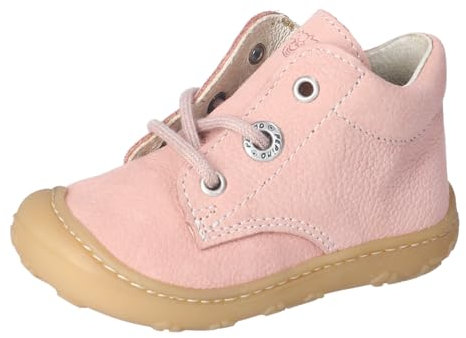 RICOSTA Mädchen Stiefel Cory, Baby und Kleinkinder Lauflernschuhe, Weite: Mittel, lose Einlage, terracare, Booties, Leder, rosa (310), 22 EU