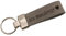AnnaMatoni Schlüsselanhänger hochwertiges echt Leder mit Wunschgravur, individuelle Gravur - personalisiert Schlüsselbund - Geschenk für Männer Frauen - 100% Handmade in Germany (Grau 700)
