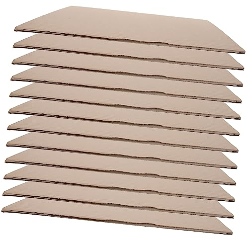 12 Blatt Karton Verpacken Handgefertigte Pappe Diy-karton Zum Basteln Versandkarton Pappe Zum Selbermachen Bastelkarton Selber Machen Dicker Karton Wellpapier Verdicken Karte