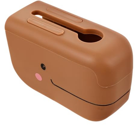 ORFOFE Protector De Grifo Para Bañera Silicona Para Niños y Ancianos Tapa De Caño De Baño Seguro Anticolisión Color Café Para Baño Familiar