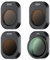 JJC ND CPL Filter Kit für DJI Mini 4 Pro, 4er Pack ND16 ND64 ND256 Neutraldichte Fest Graufilter Cirkular Polarisations Polfilter, Mehrfach Beschichtete Tragbare ND Filter Mini 4 Pro Drohnen Zubehör