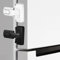 2 Pack Fridge Lock with Adhesive Freezer Latch to Keep Door Closed, Refrigerator Fridge Freezer Door Lock No Tools Required
