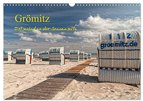 Grömitz - Ostseebad an der Sonnenseite (Wandkalender 2025 DIN A3 quer), CALVENDO Monatskalender: Das Ostseebad Grömitz ist ein schönes Urlaubsziel in ... jeder Jahreszeit seinen Reiz. (CALVENDO Orte)