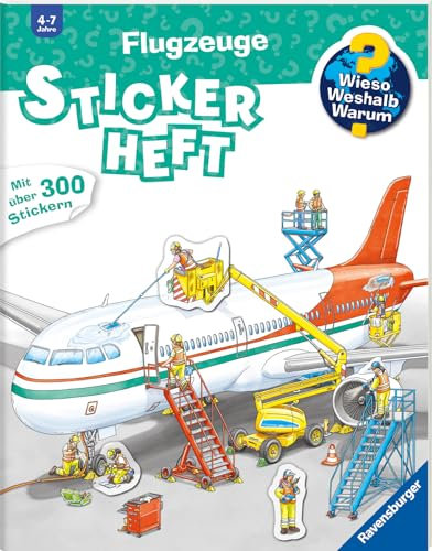 Wieso? Weshalb? Warum? Stickerheft - Flugzeuge (ab 4 Jahre - mit über 300 Stickern)