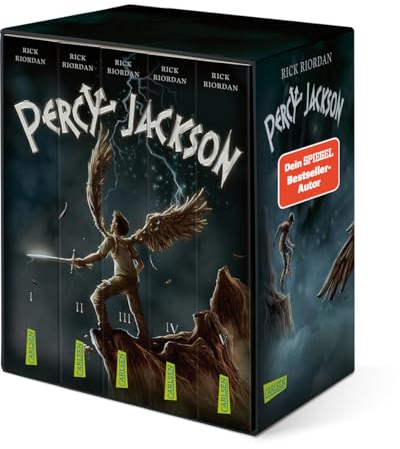 Percy Jackson: Taschenbuchschuber: Band 1-5 des modernen Jugendbuch-Klassikers in einem Schuber – für Fantasy-Fans ab 12 Jahren