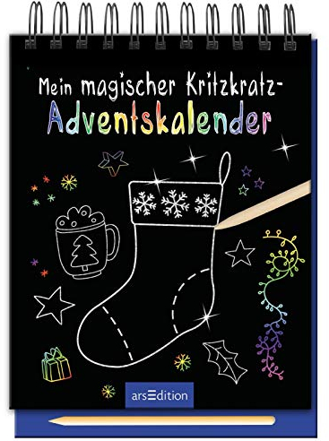 Mein magischer Kritzkratz-Adventskalender