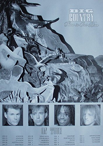 Big Country Poster Format 62 x 86 cm Original von 1986